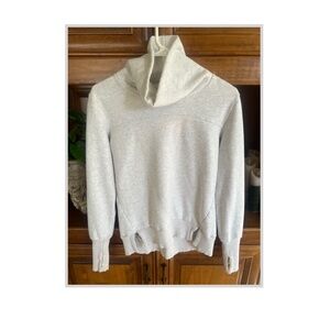 ALO YOGA HAZE MOCK NECK PULLOVER XS